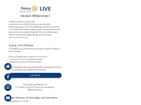 rotary1850-live.de Webseite Vorschau