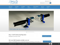 hd-systems.com Webseite Vorschau
