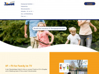 3f-fitforfamily.de Webseite Vorschau