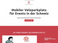 veloparkplatz.ch Webseite Vorschau