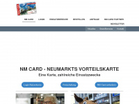 nm-card.de Webseite Vorschau