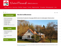 naturfreunde-alfeld.de Webseite Vorschau
