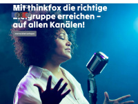 thinkfox.de Webseite Vorschau