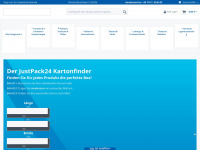 justpack24.com Webseite Vorschau