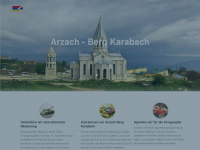 arzach.ch Webseite Vorschau