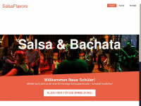 salsaflavors.de Webseite Vorschau