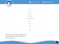 gmp-inspection.com Webseite Vorschau