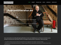podcastliteratur.de Webseite Vorschau