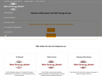 rehl-energy.de Webseite Vorschau