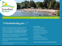 strandbad-ruelzheim.de Webseite Vorschau