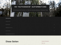 ns-euthanasie-aufarbeitung.de Webseite Vorschau