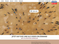 humanflow-derfilm.de Webseite Vorschau