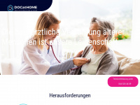 docathome.ch Webseite Vorschau