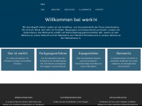 werk14.ch Webseite Vorschau