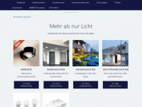 megatron-licht.eu Webseite Vorschau