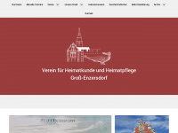 heimatverein-grossenzersdorf.at Webseite Vorschau