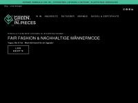 greeninpieces.de Webseite Vorschau
