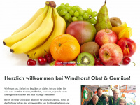 windhorst-obst.de Webseite Vorschau