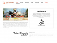 yoga-lambodara.de Webseite Vorschau