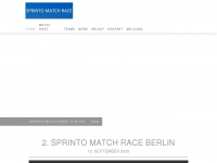 sprinto-match-race.de Webseite Vorschau