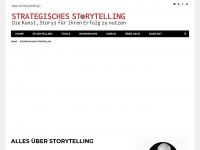 strategisches-storytelling.de Webseite Vorschau