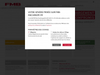 fmb-machinery.fr Webseite Vorschau