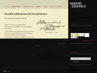 seetalclassics.ch Webseite Vorschau