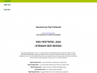 rigi-festspiel.ch Webseite Vorschau