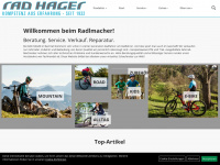 radhager.at Webseite Vorschau