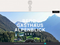 berggasthaus-alpenblick.ch Webseite Vorschau