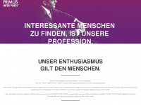 primus-inter-pares.com Webseite Vorschau