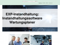 exp-instandhaltung.com Webseite Vorschau