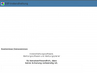 instandhaltungssoftware.eu Webseite Vorschau