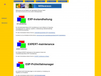 exp-instandhaltungssoftware.de Webseite Vorschau