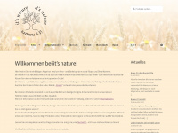 its-nature.de Webseite Vorschau