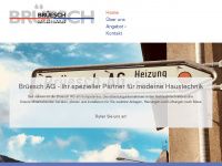 brueeschag.ch Webseite Vorschau