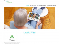 lausitz-vital.de Webseite Vorschau