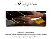 klavierunterrichthamburg.de Webseite Vorschau