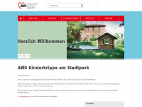 awo-kinderkrippe-deggendorf.de Webseite Vorschau
