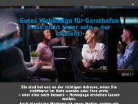 webdesign-gersthofen.de Webseite Vorschau