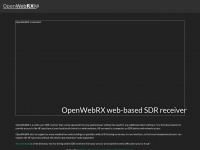 openwebrx.de Webseite Vorschau