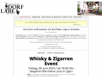 dorfläbe-ligerz-schafis.ch Webseite Vorschau