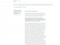 christianhenneckehildesheim.wordpress.com Webseite Vorschau