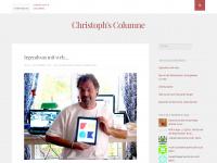 christophscolumne.wordpress.com Webseite Vorschau
