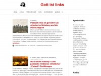 gottistlinks.wordpress.com Webseite Vorschau