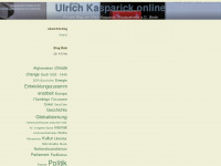 ulrichkasparick.blog Webseite Vorschau