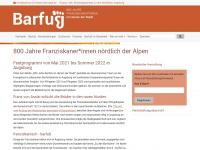 barfuss-im-herzen-der-stadt.de Webseite Vorschau