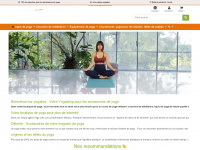 yogabox.fr Webseite Vorschau