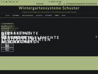 wintergartensysteme-schuster.de Webseite Vorschau