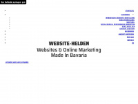 website-helden.com Webseite Vorschau